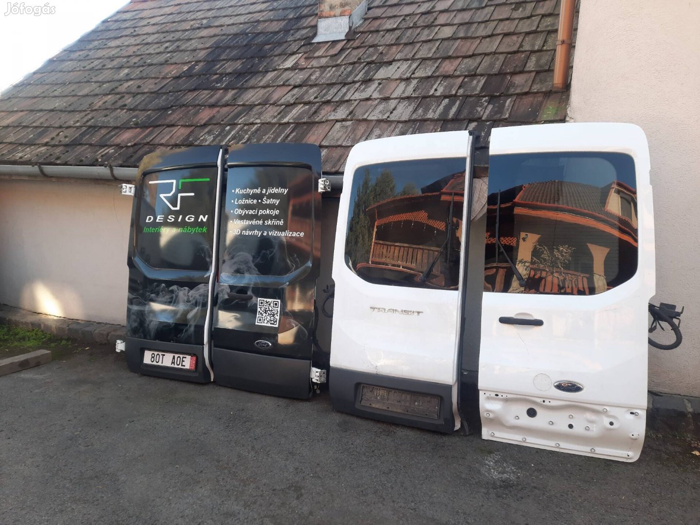 Ford transit mk8 hátsó ajtó 