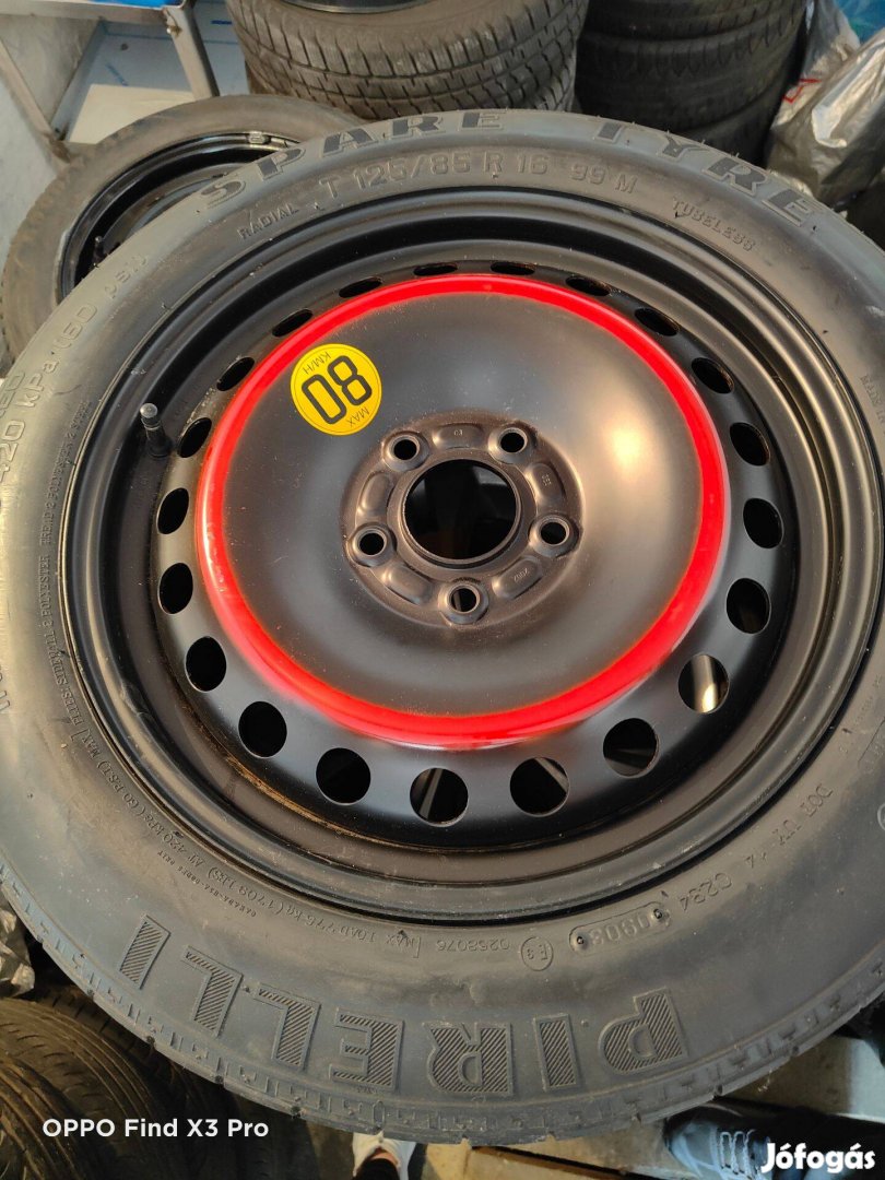 Ford új mankókerék 125/85 R16