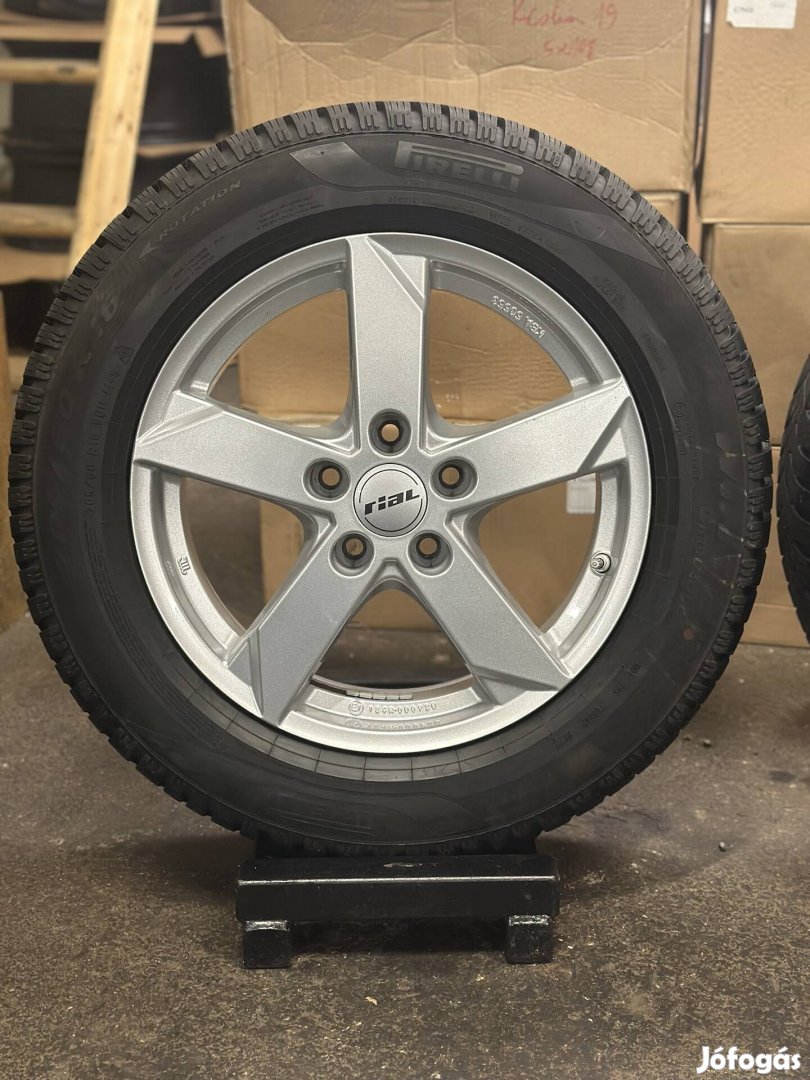 Ford volvo jaguar 16 zoll 5x108 alufelnik újszerű téli gumikkal