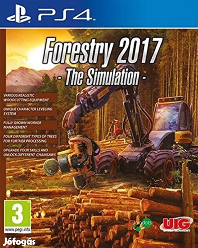 Forestry 2017 - The Simulation Playstation 4 játék