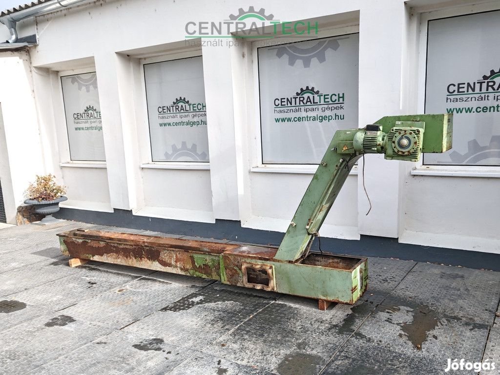 Forgácskihordó szalag, 3,5m szállítószalag ALLWEILER AG