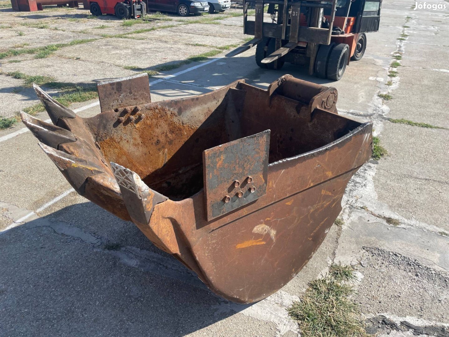 Forgókotró, markoló, munkagép kanál
