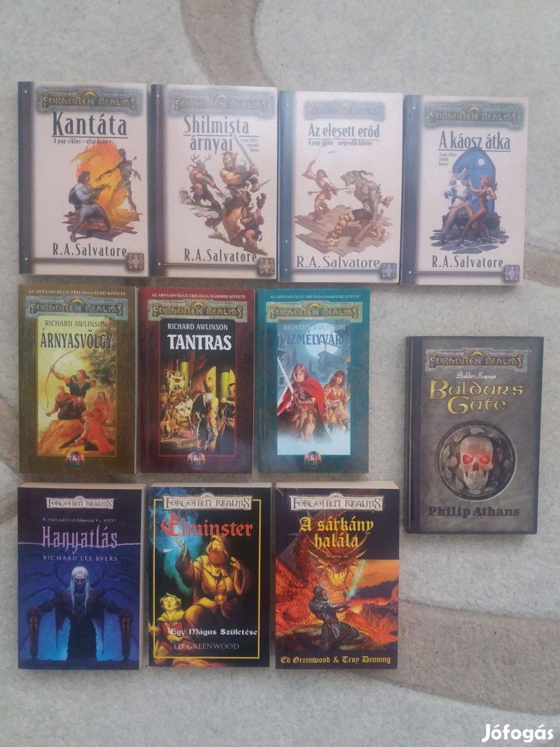 Forgotten Realms könyvek