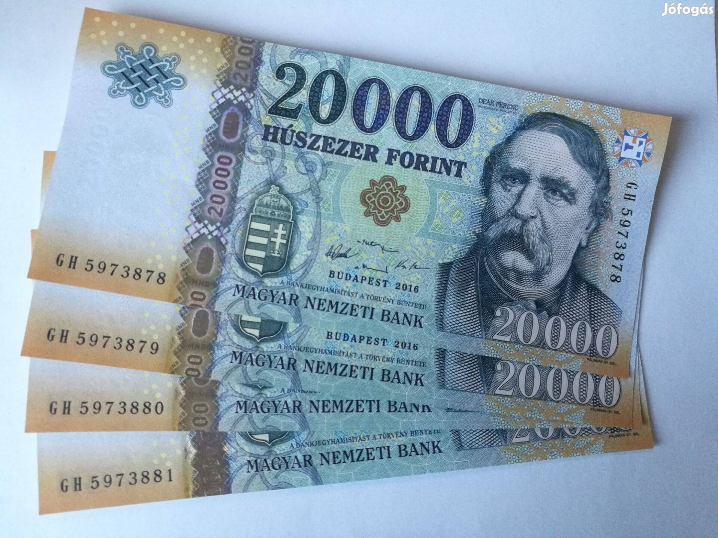 Forint, sorszámkövetők