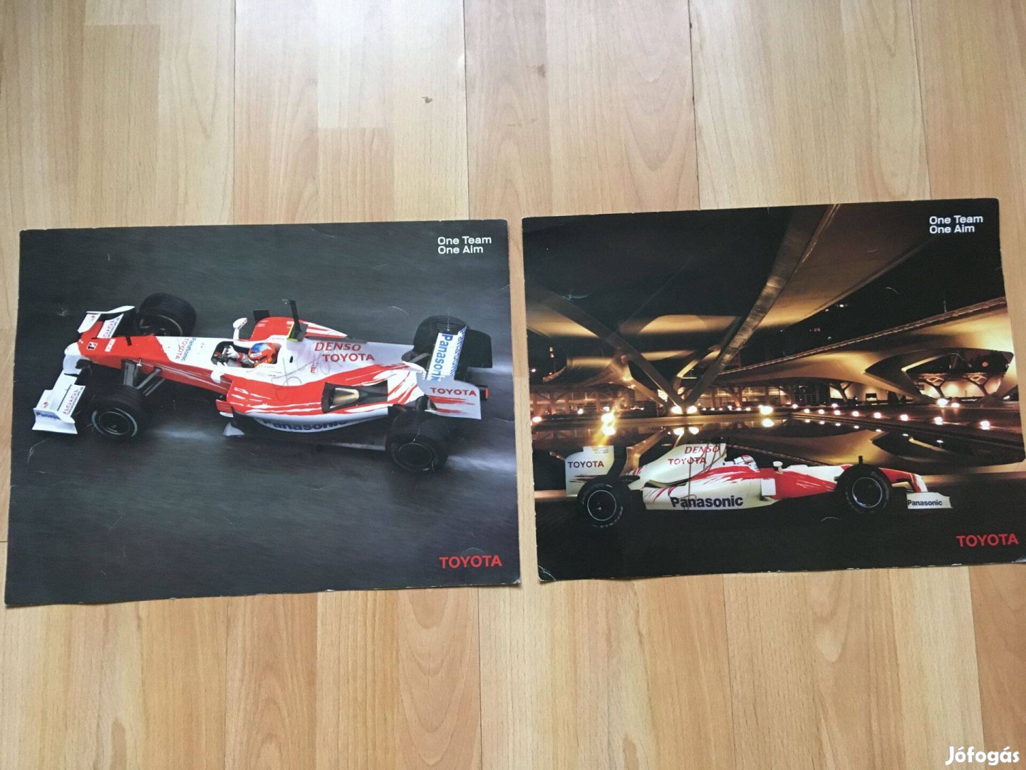 Formula1 Forma1 Toyota Renault Jarno Trulli aláírt poszter