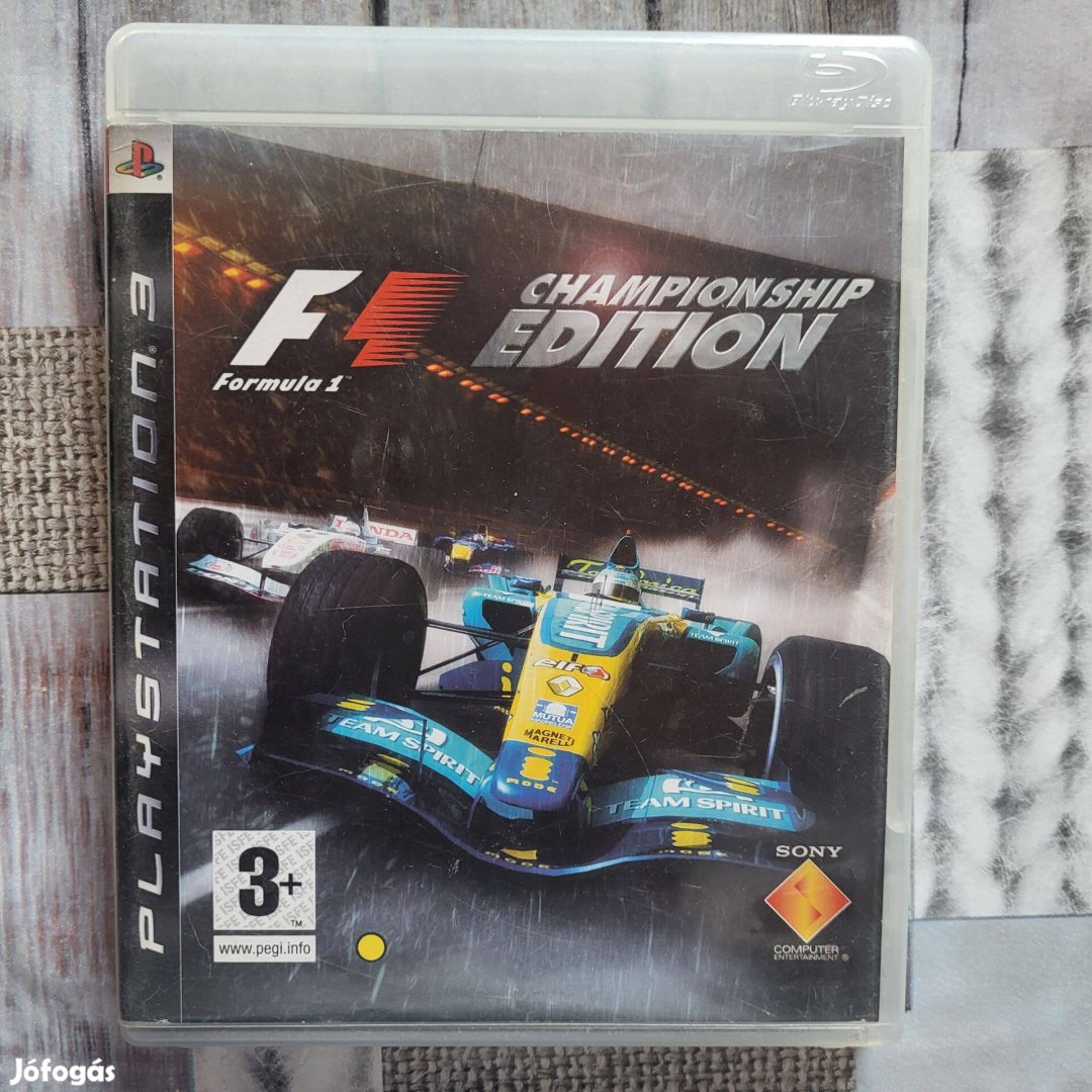 Formula ONE Championship Edition ps3 játék,eladó,csere is