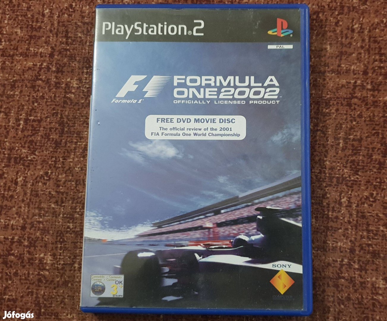 Formula One 2002 - Playstation 2 eredeti lemez ( 3000 Ft )