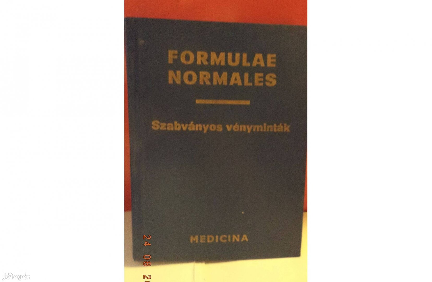 Formulae Normales - szabványos vényminták