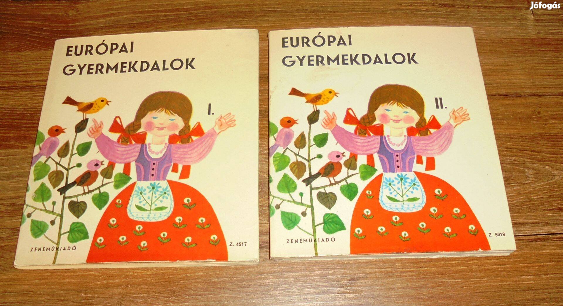 Forrai Katalin Európai gyermekdalok 1-2