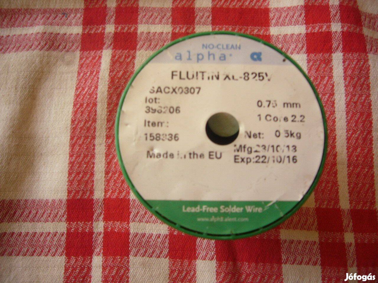 Forrasztó Ón Fluitin XL 825V 500G 6000FT