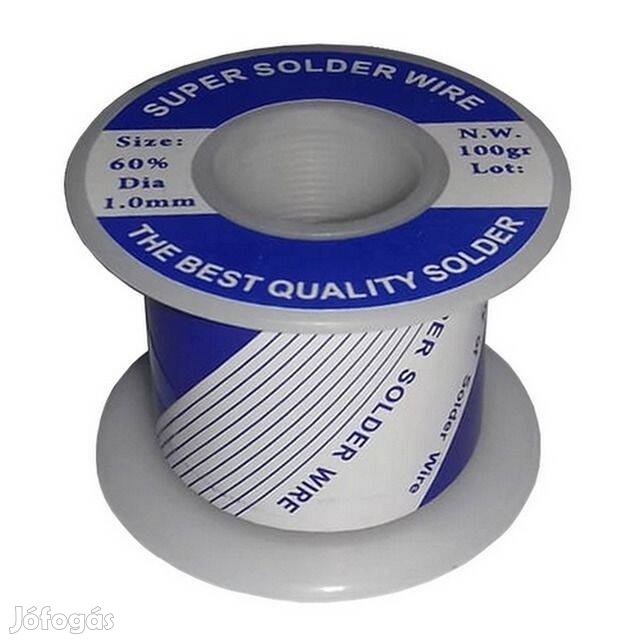 Forrasztó Ón - 100g ( 0.1kg ) 1mm 60/40 (Pb/Sn)