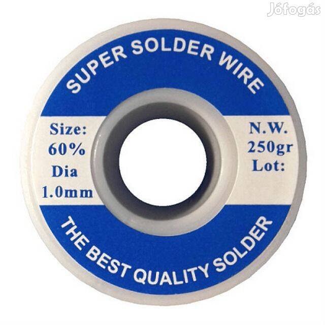 Forrasztó Ón - 250g ( 0.25kg ) 1mm 60/40 (Pb/Sn)