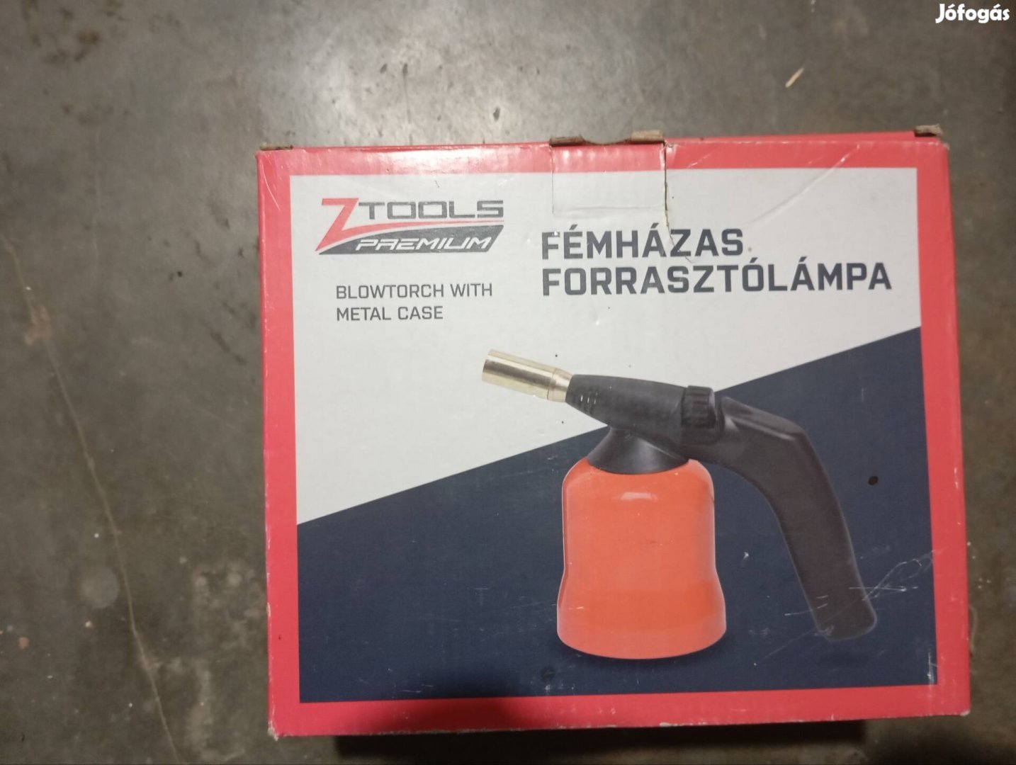Forrasztó lámpa fémhazas 