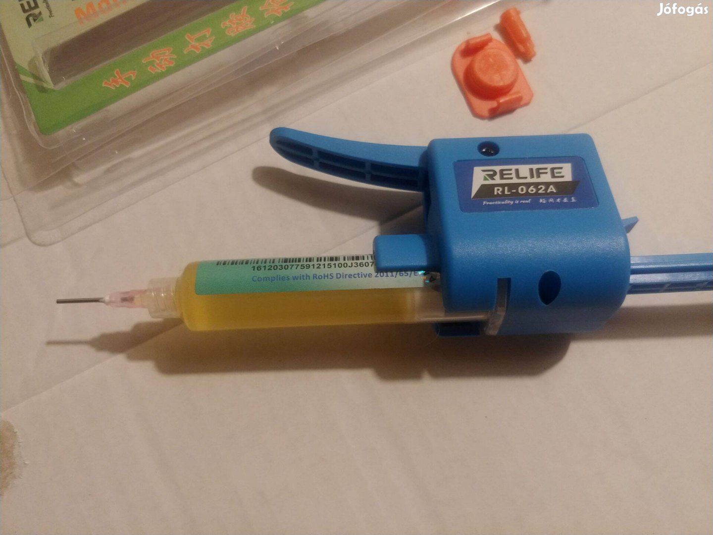 Forrasztó paszta flux kinyomó extruder adagoló