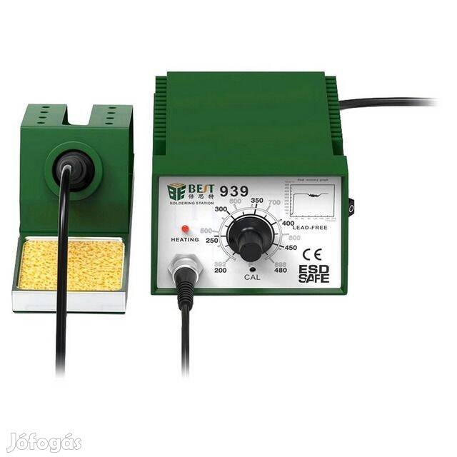 Forrasztóállomás BST-939 Forrasztó Állomás Páka 75W ESD