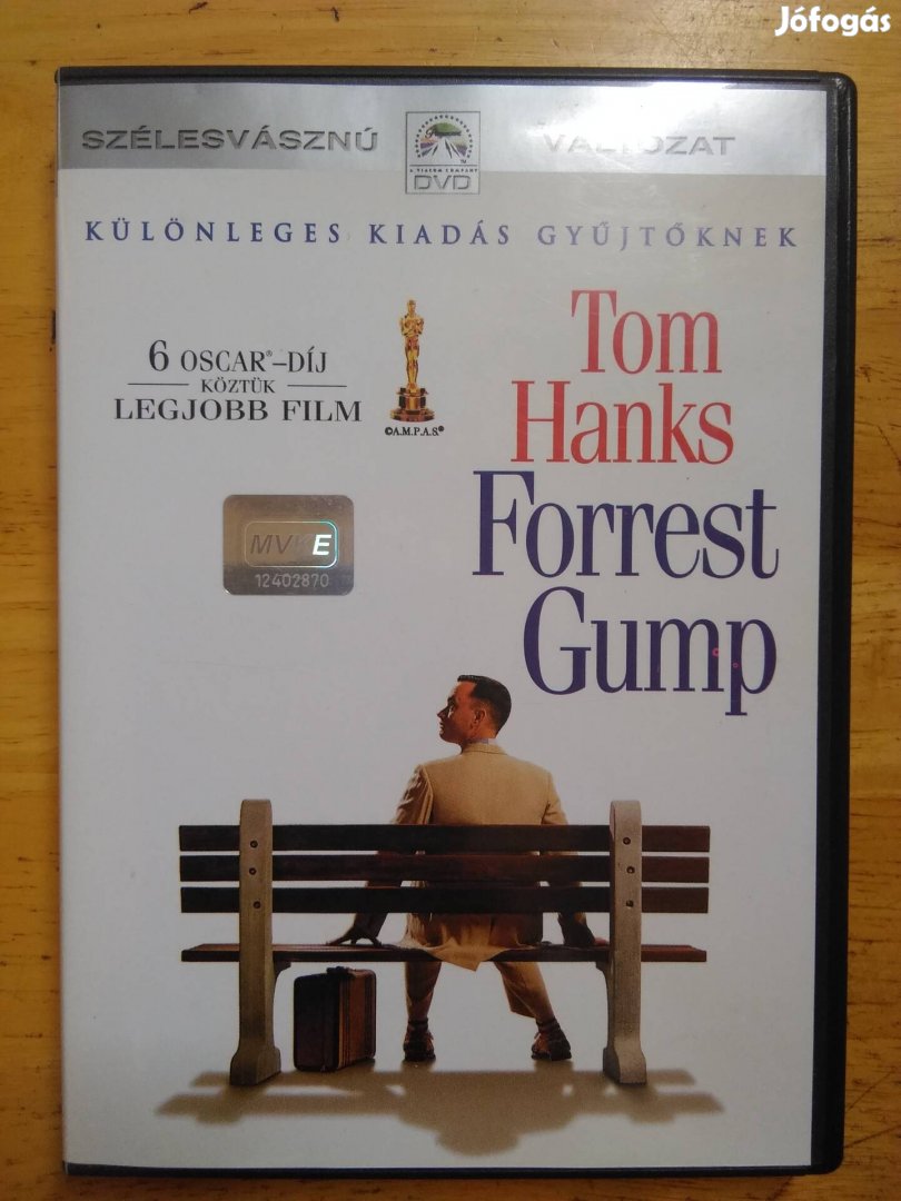 Forrest Gump duplalemezes újszerű dvd Tom Hanks 