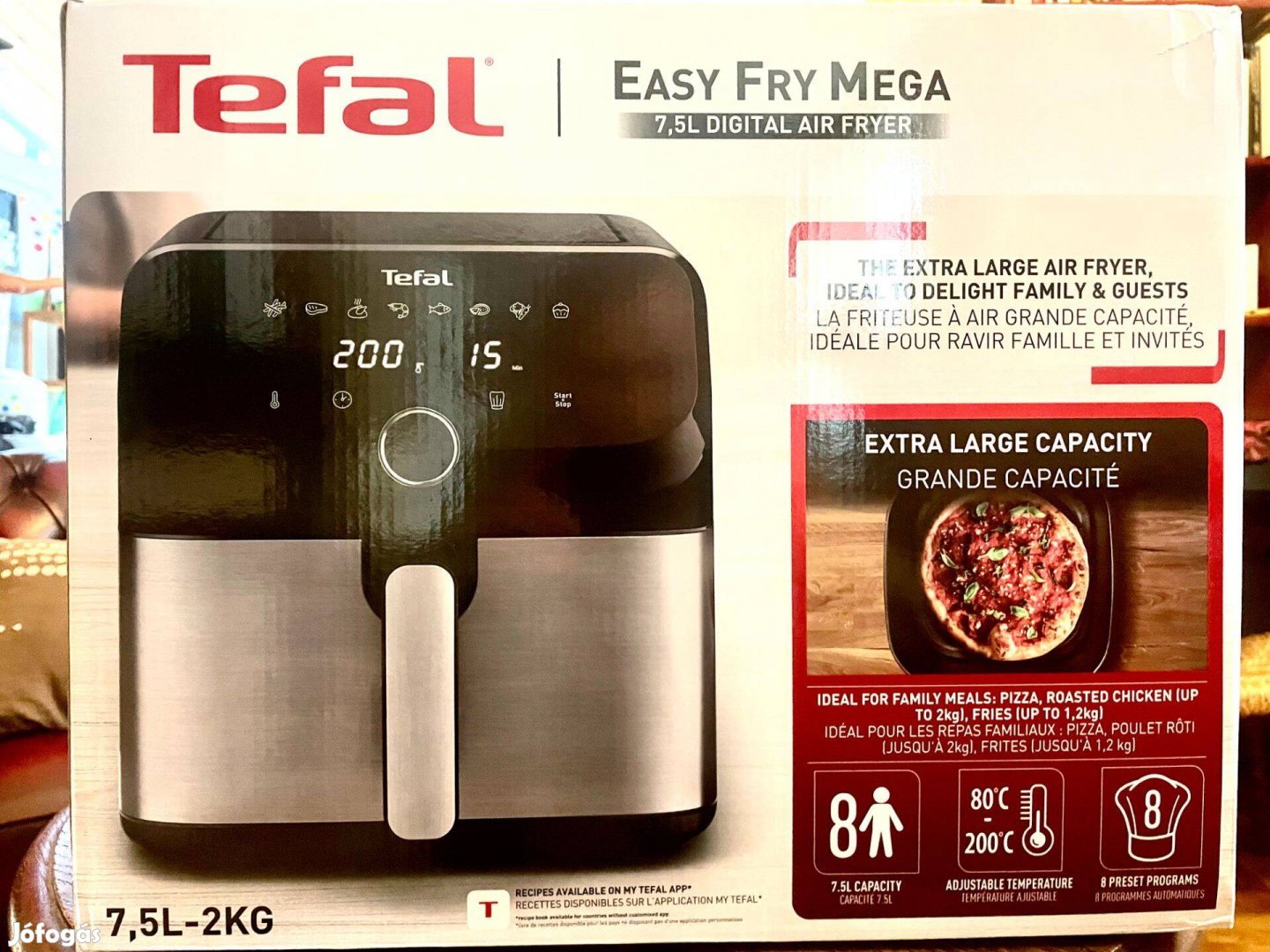 Forró Levegôs Sütö Tefal - Air Fryer