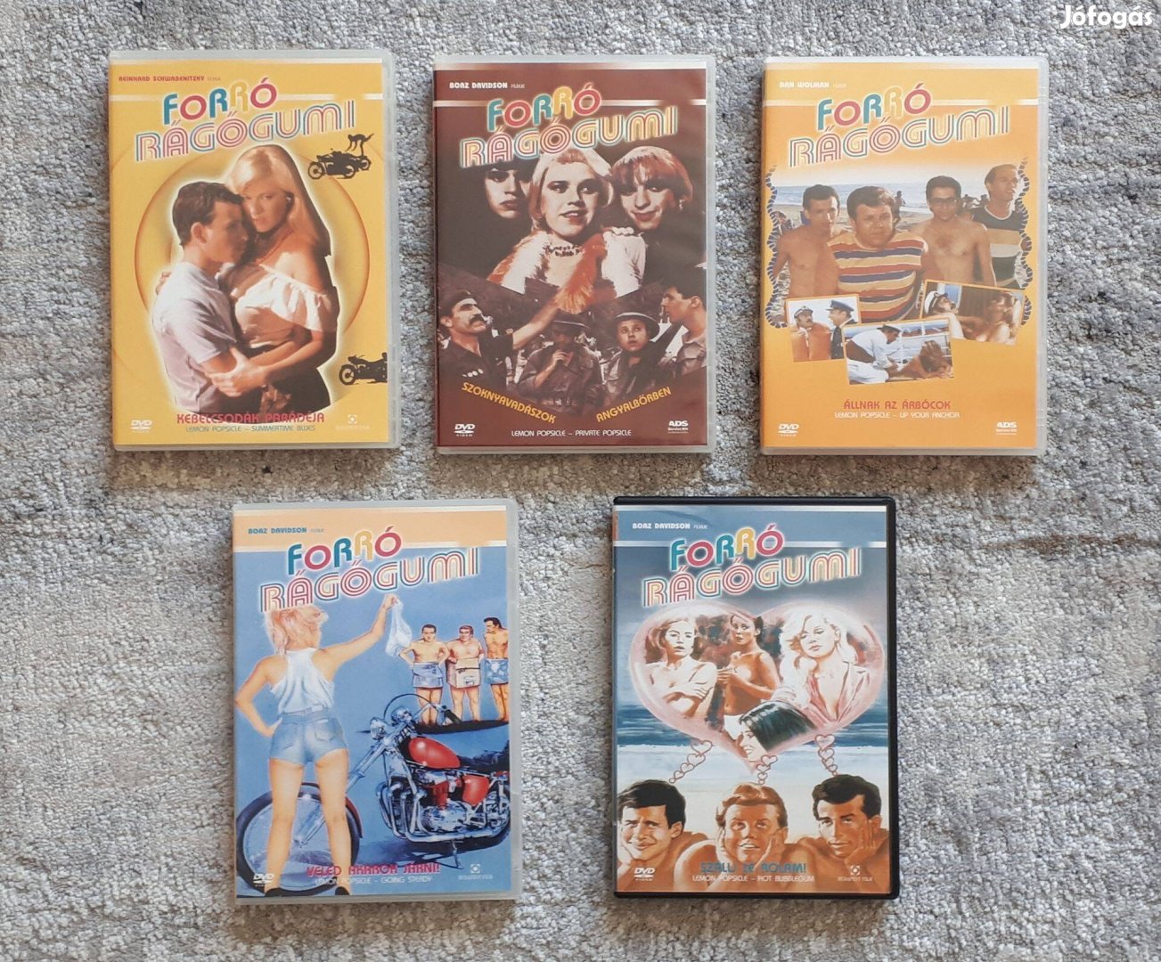 Forró Rágógumi sorozat 5 DVD