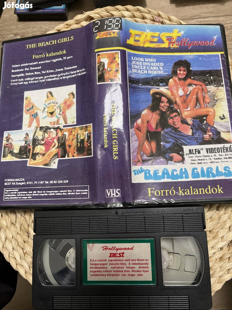 Forró kalandok vhs