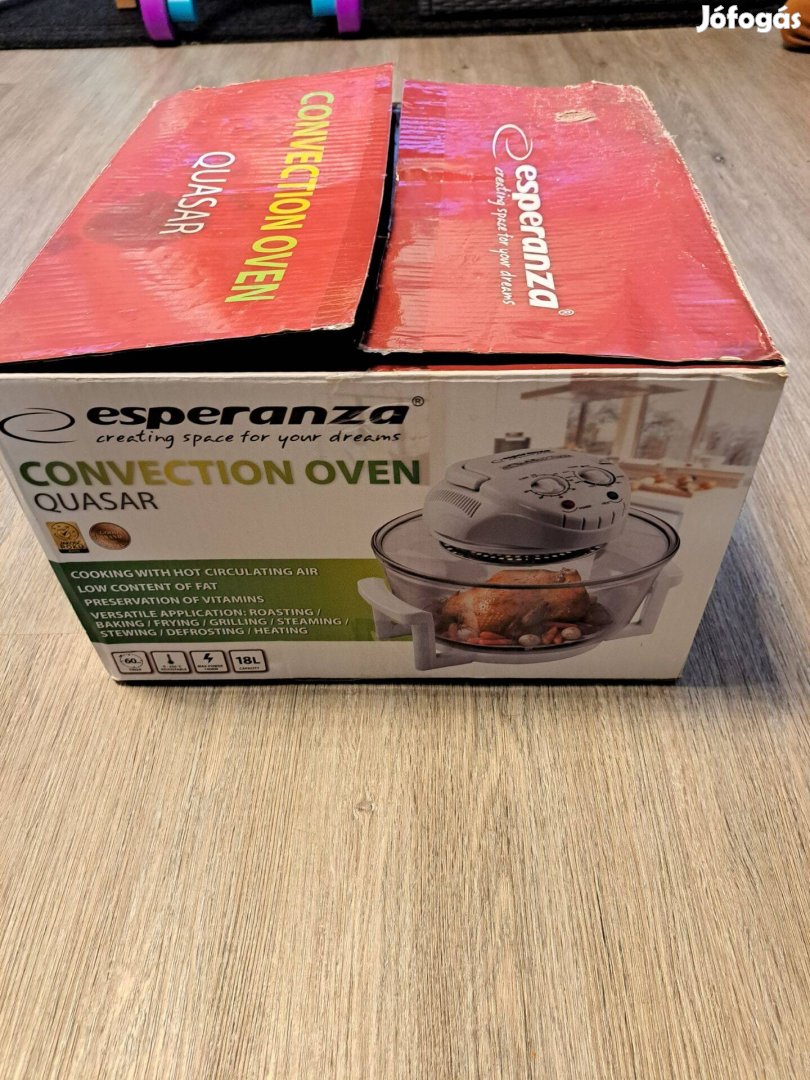 Forró levegő sütő Új