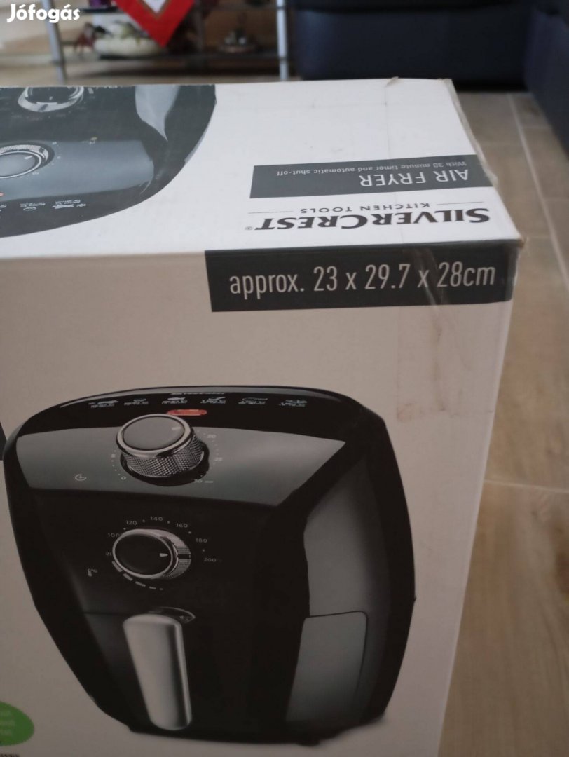 Forró levegős sütő