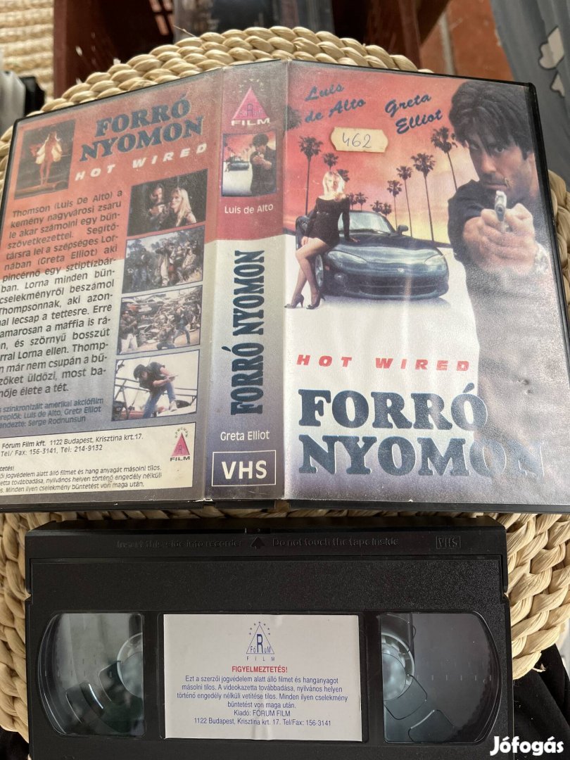 Forró nyomon vhs