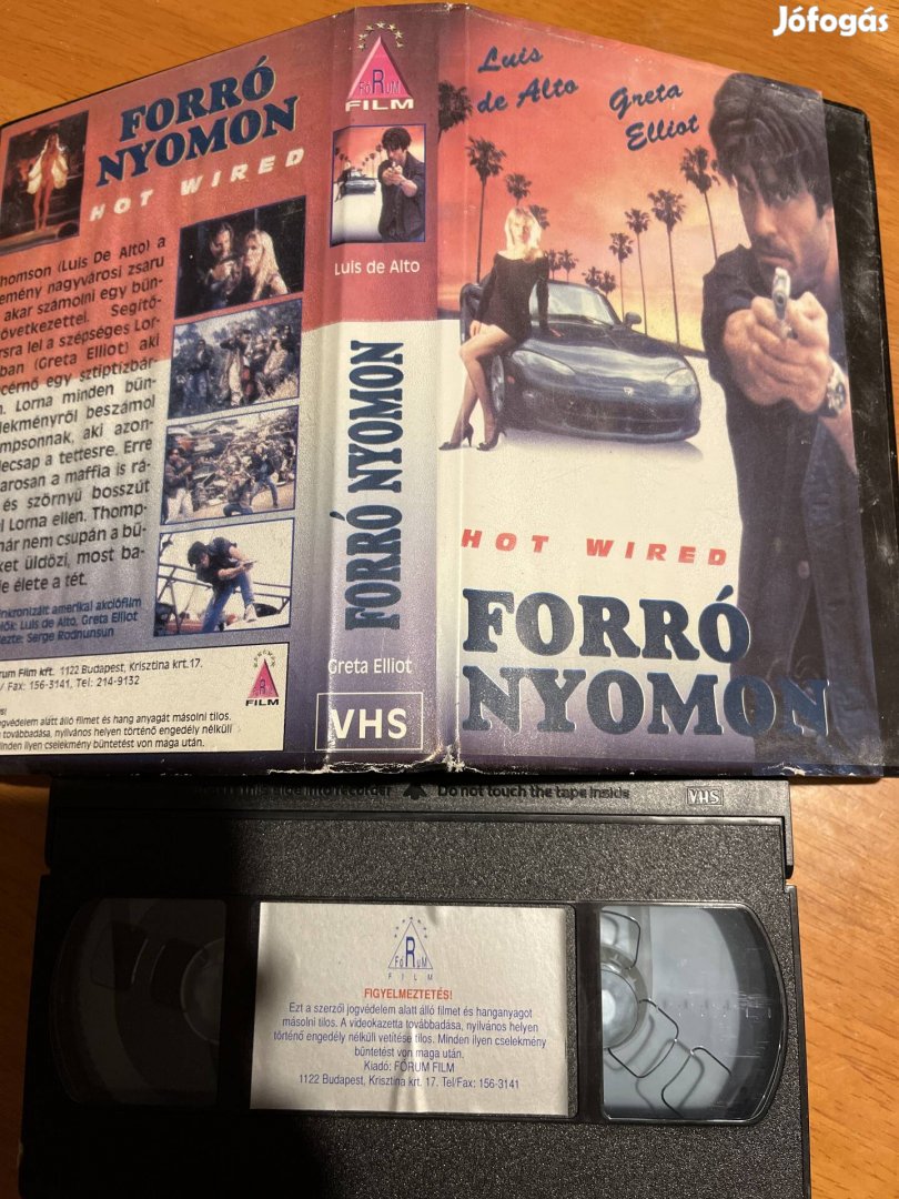 Forró nyomon vhs 