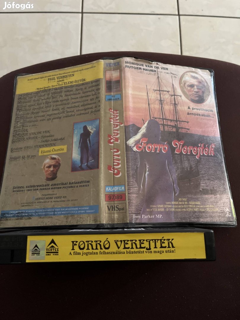 Forró verejték kaland vhs
