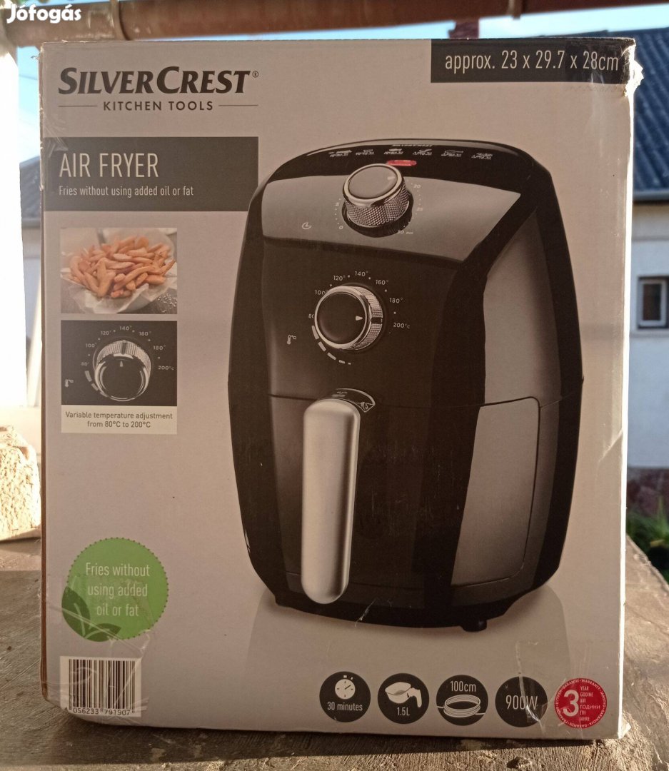 Forrólevegős fritőz - Air fryer