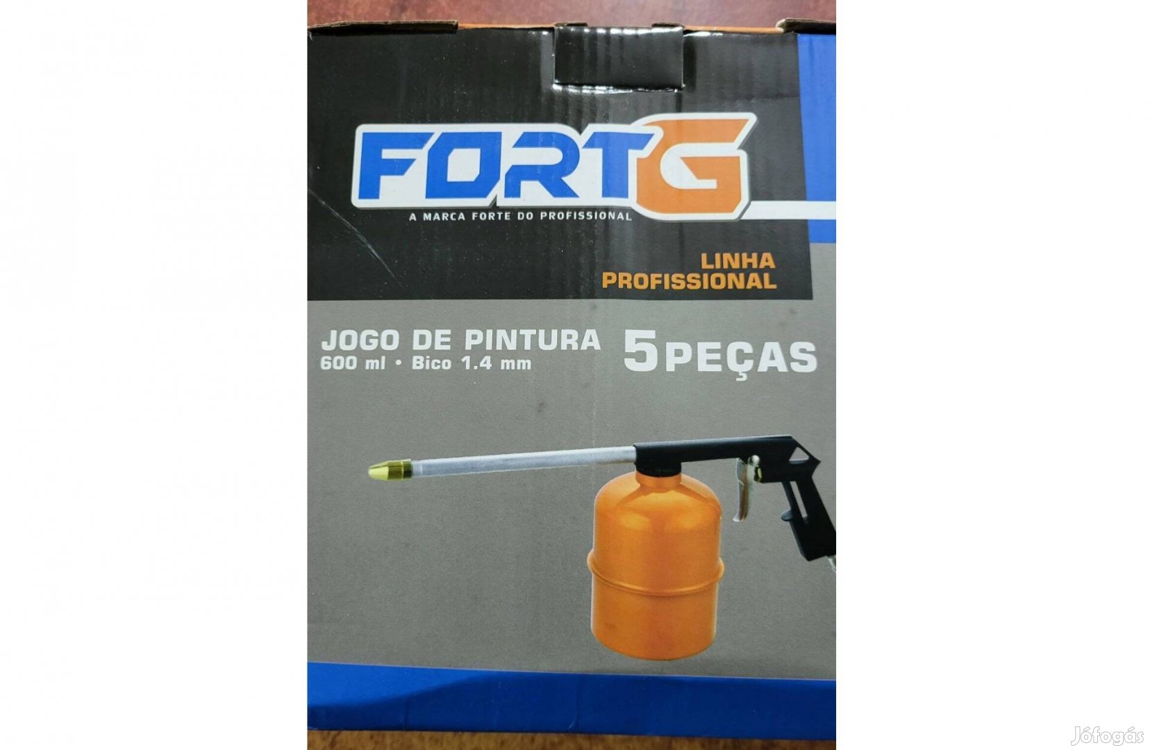 Fort pneumatikus szerszámkészlet levegős szett 5db-os kompresszorhoz