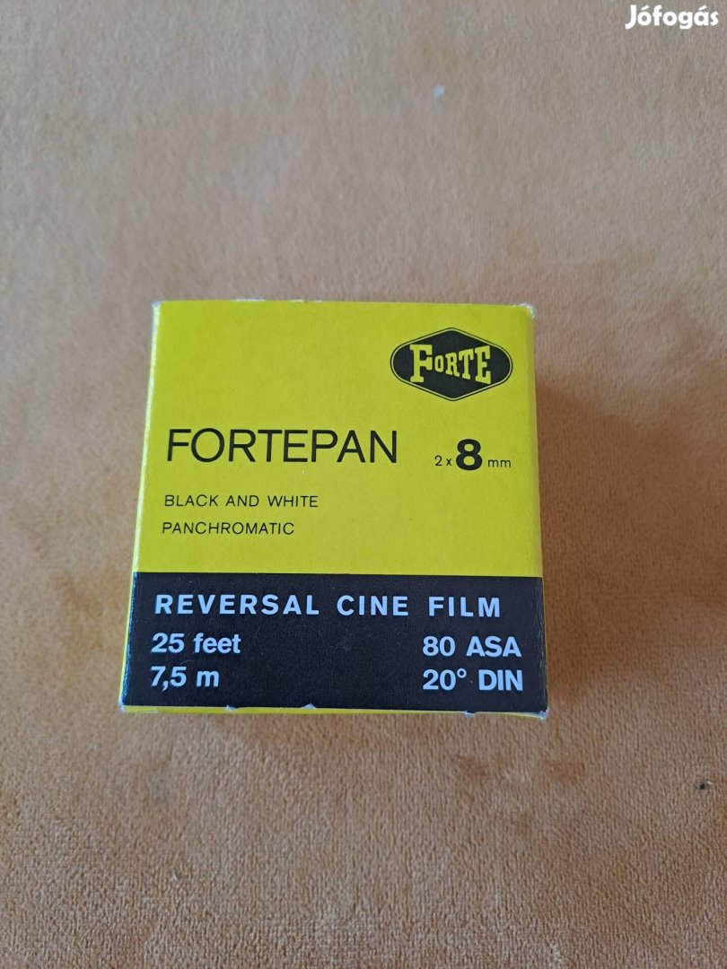 Fortepan 2x8 mm-es film, bontatlan 