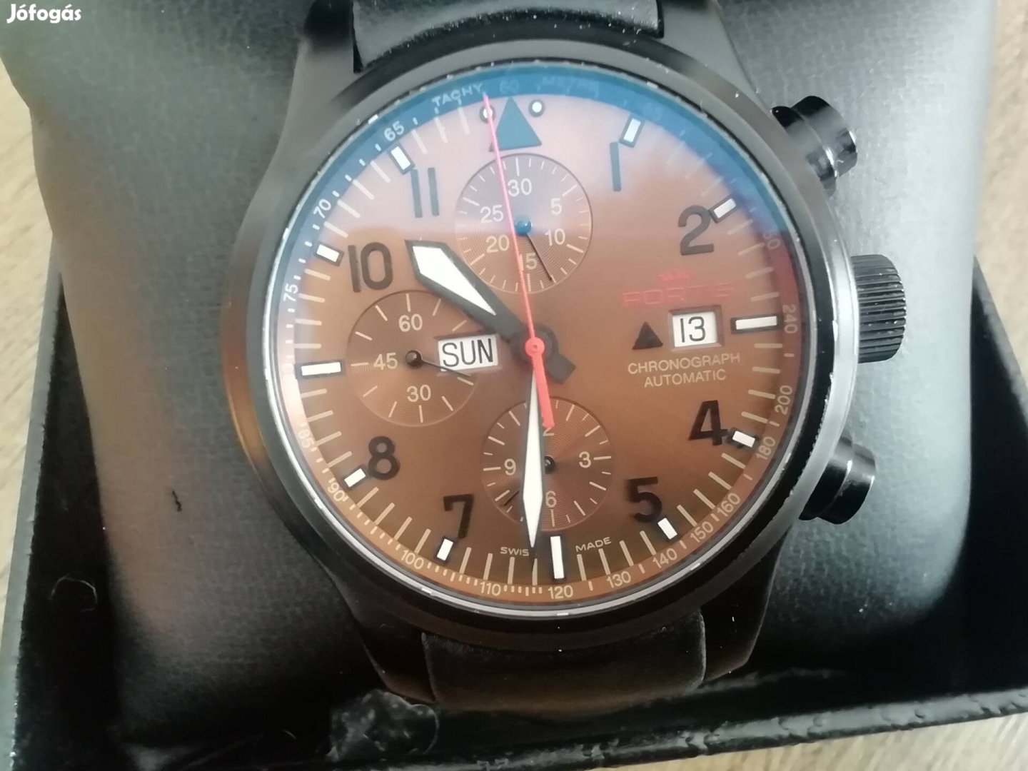 Fortis Aeromaster Chronograph  automata eladó, cserélhető. 