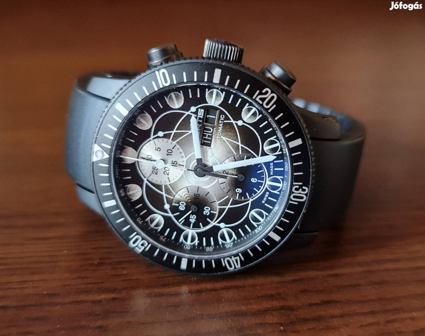 Fortis Art Edition Planet chronograph automata óra!