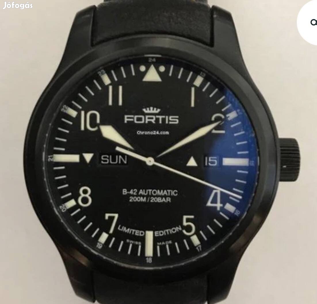 Fortis flieger B 42 automata pilóta óra elado