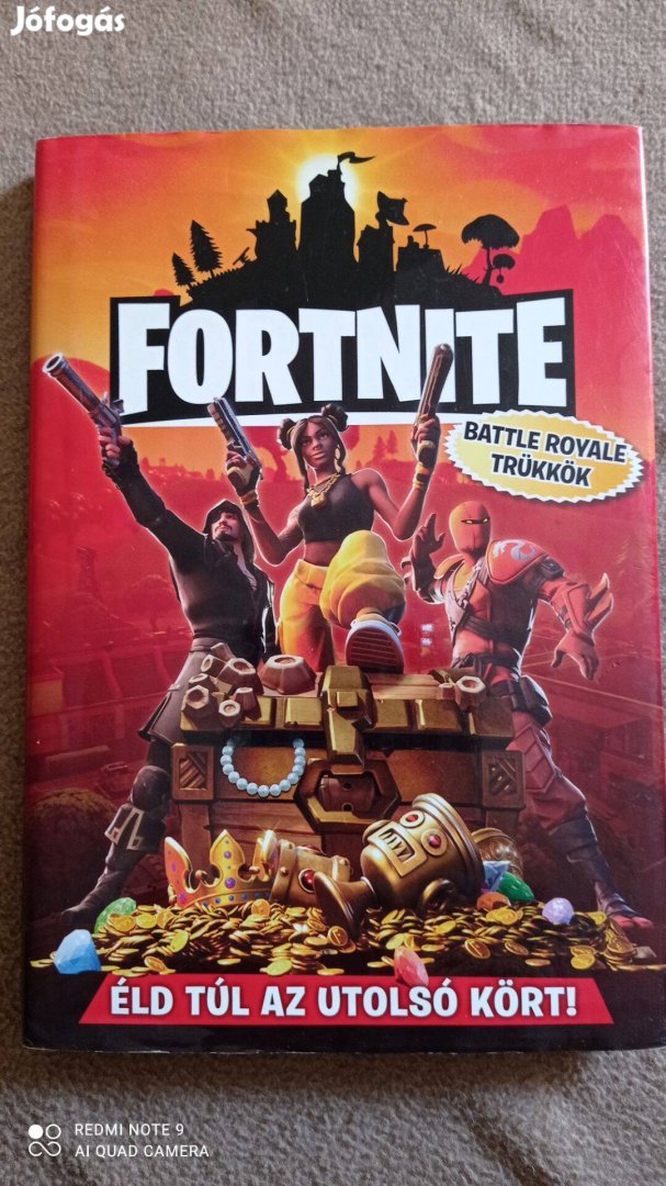 Fortnite Bottle Royale trükkök című könyv