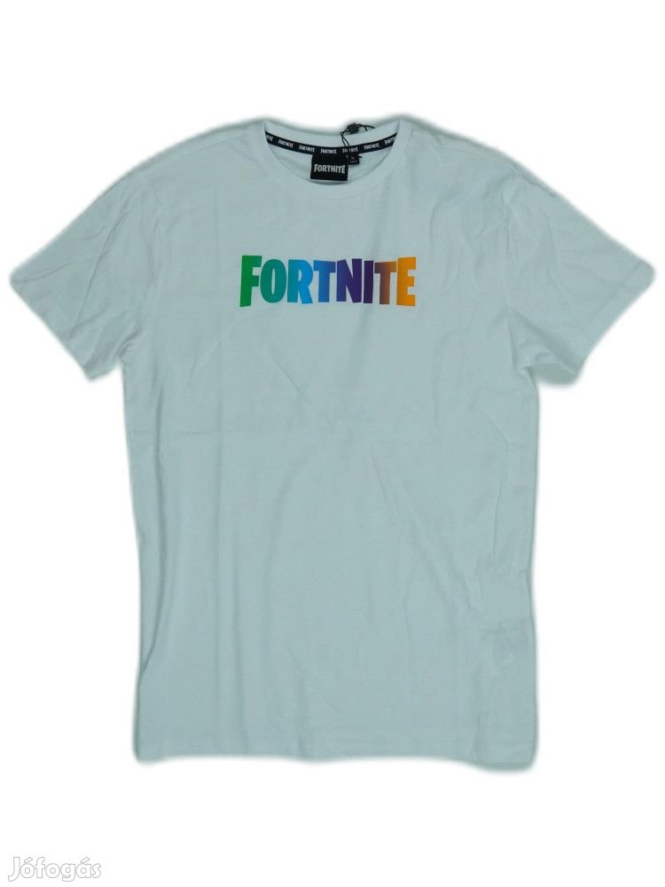 Fortnite Új (címkés) Fiú Póló (Méret: 164)