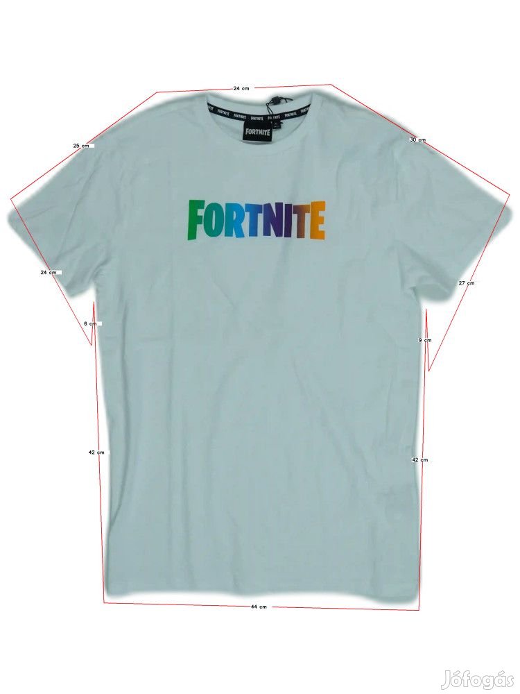 Fortnite Új (címkés) Fiú Póló (Méret: 164)