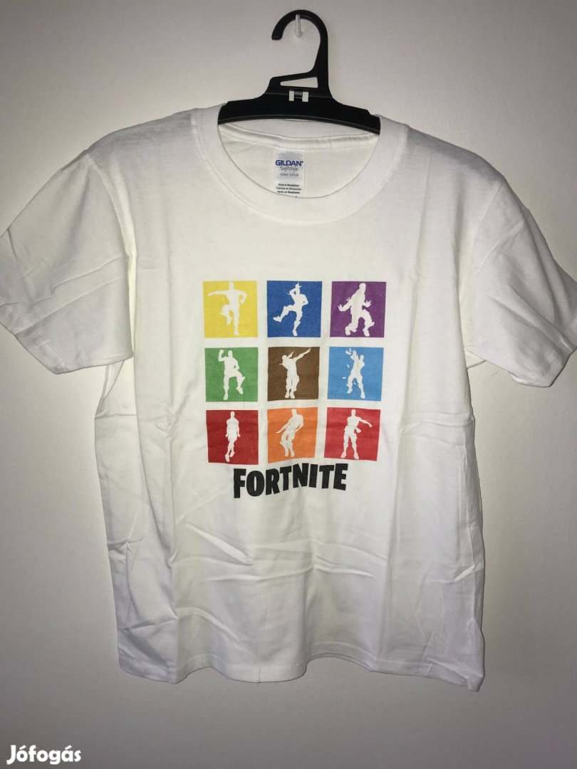 Fortnite ikonok gyerek póló 9-10 évesre! új!
