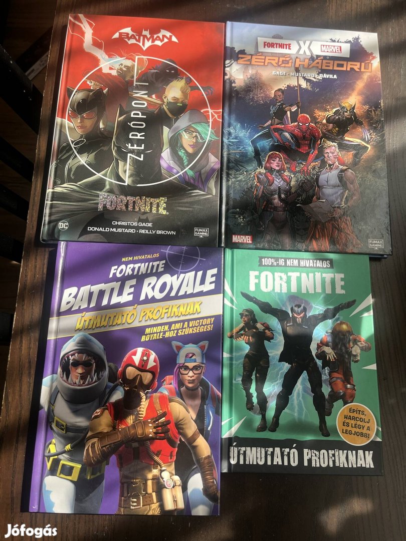 Fortnite könyvek eladók!