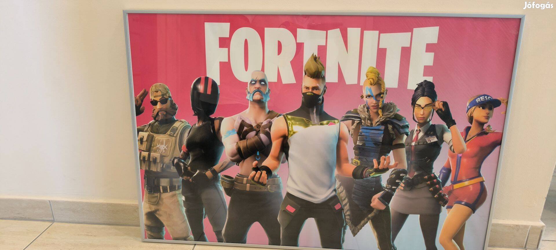 Fortnite poszter képkeretben