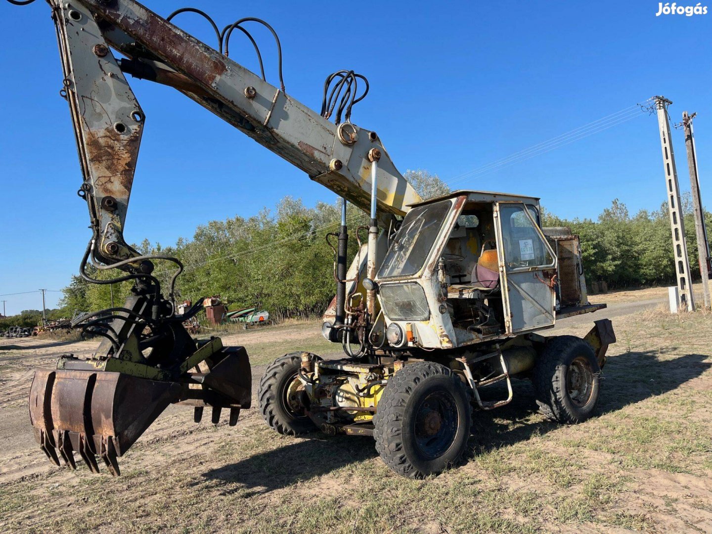 Fortschritt T-174/2 weimar rakodógép