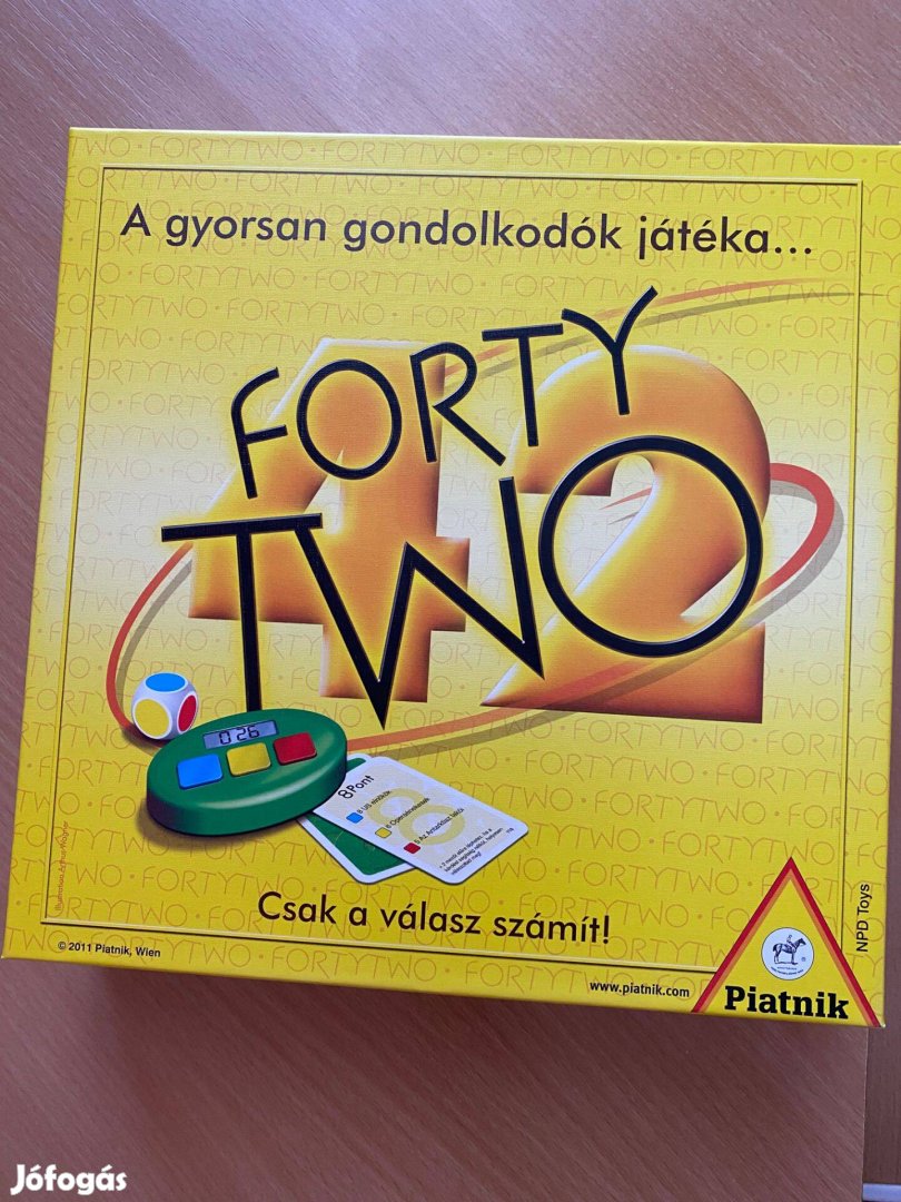 Forty two - 42 társasjáték