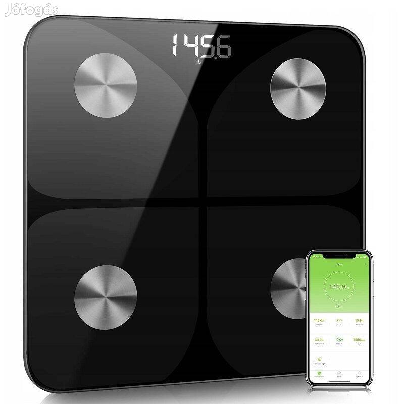 Foryond FG2317WB okos digitális személymérleg, bluetooth 180kg