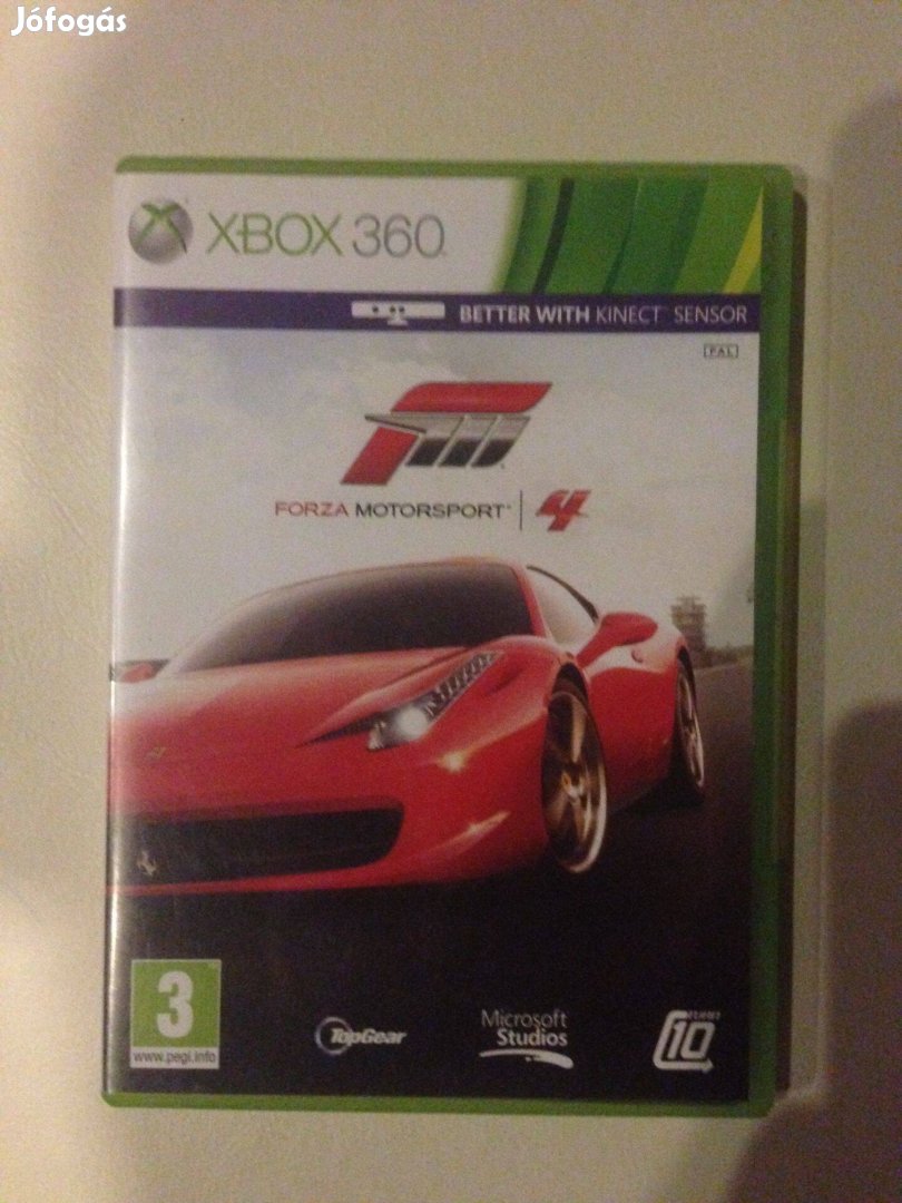 Forza 4 (magyar,2dvd!) eredeti xbox360 játék eladó-csere