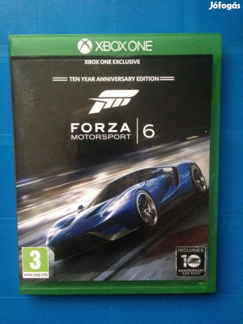 Forza 6 10 Anniversary xbox one-series x játék,eladó-csere"