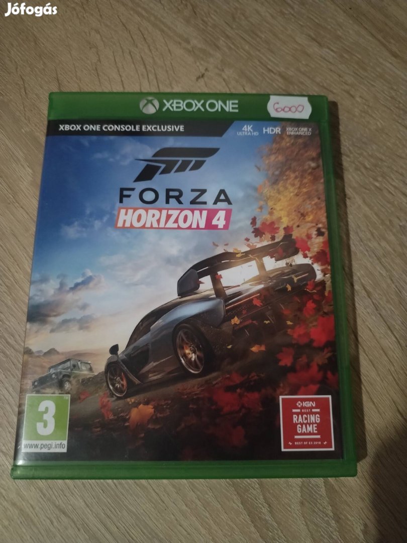 Forza Horizon 4 Xbox one játék 