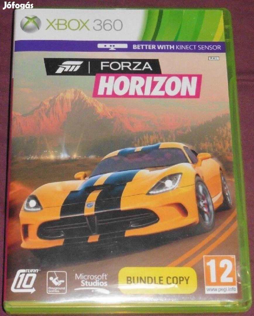 Forza Horizon Magyarul Gyári Xbox 360, Xbox ONE, Series X Játék kinect