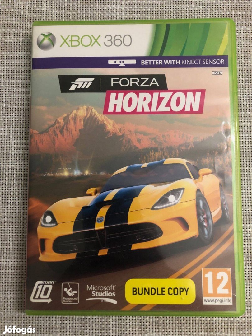 Forza Horizon Xbox 360 játék magyar felirattal