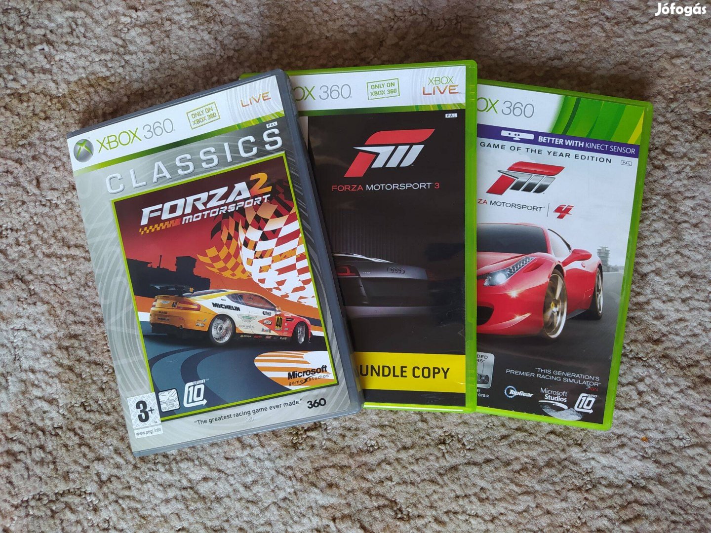 Forza Motorsport 2 3 4 Xbox 360