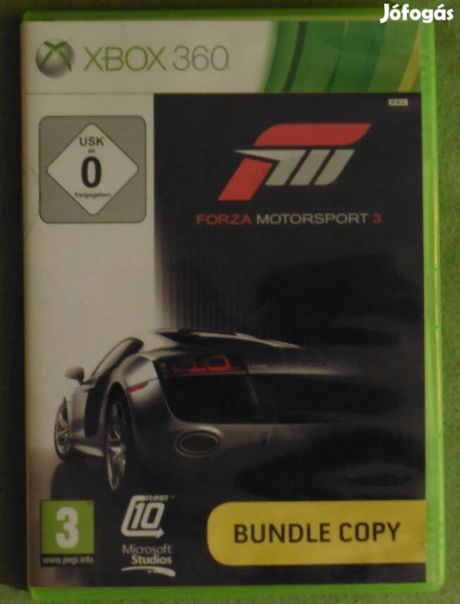 Forza Motorsport 3. Magyar Nyelvű Gyári Xbox 360 Játék Akár Féláron